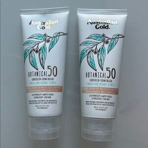 2 x Australian Gold Mineral Tinted (Fair to Light) Sunscreen SPF 50 - Sealed